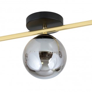 Regletté de plafond Dadora Graphite (3 lumieres)