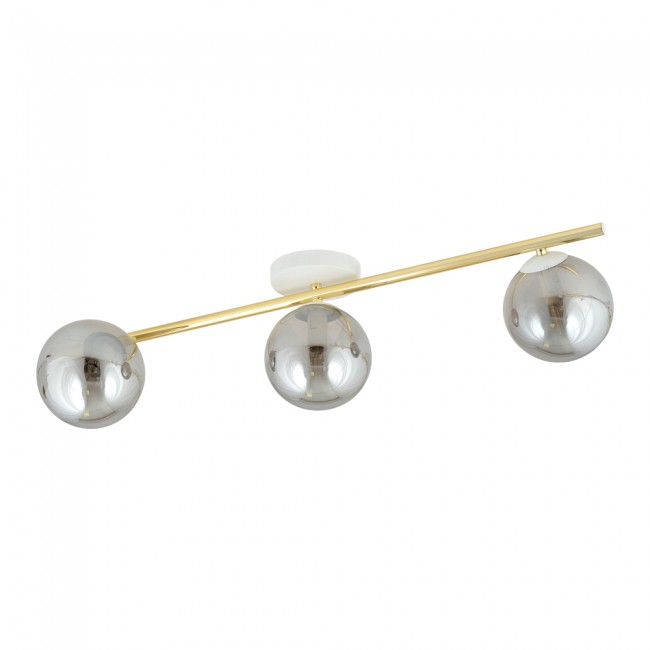 Regletté de plafond Dadora II Graphite (3 lumieres)