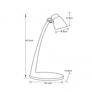 Lampe de bureau á LED Ludo (4.5W)