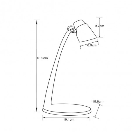 Lampe de bureau á LED Ludo (4.5W)
