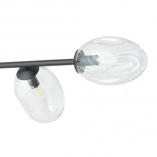 Lampe de plafond Bimala Transparent (6 lumieres)