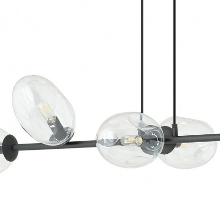 Lampe de plafond Bimala Transparent (6 lumieres)