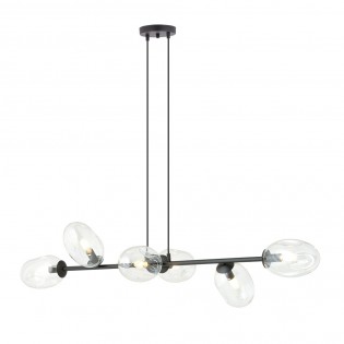 Lampe de plafond Bimala Transparent (6 lumieres)