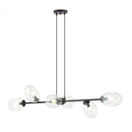 Lampe de plafond Bimala Transparent (6 lumieres)