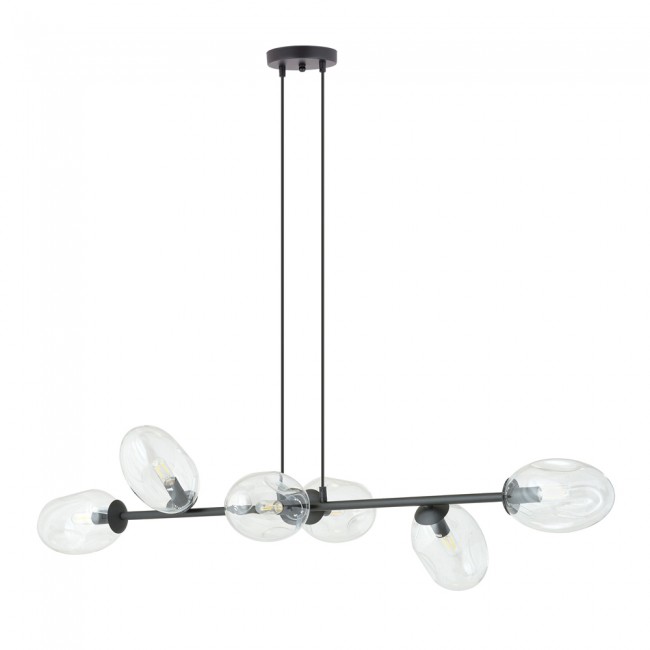 Lampe de plafond Bimala Transparent (6 lumieres)