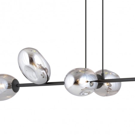 Lampe de plafond Bimala Graphite (6 lumieres)
