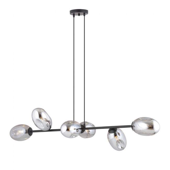 Lampe de plafond Bimala Graphite (6 lumieres)