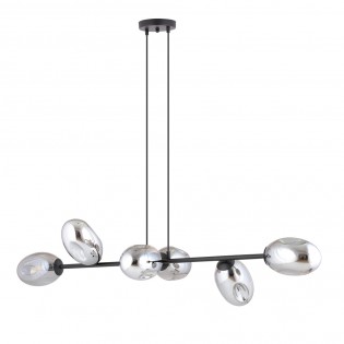 Lampe de plafond Bimala Graphite (6 lumieres)