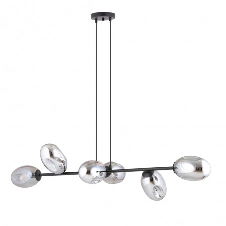 Lampe de plafond Bimala Graphite (6 lumieres)