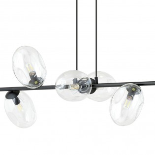 Lampe de plafond Bimala Transparent (8 lumieres)