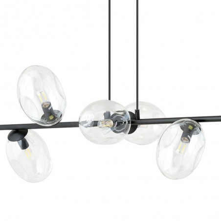 Lampe de plafond Bimala Transparent (8 lumieres)