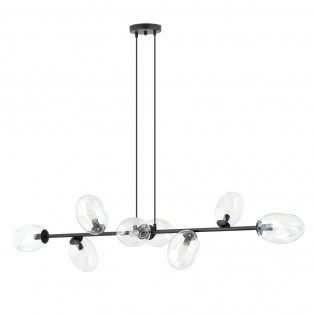 Lampe de plafond Bimala Transparent (8 lumieres)