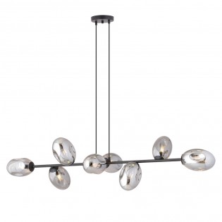 Lampe de plafond Bimala Graphite (8 lumieres)