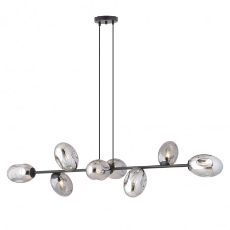Lampe de plafond Bimala Graphite (8 lumieres)