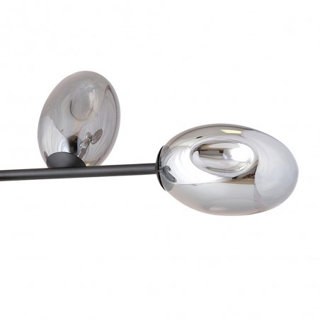 Lampe de plafond Bimala Graphite (8 lumieres)