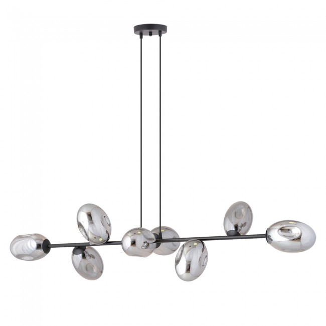 Lampe de plafond Bimala Graphite (8 lumieres)