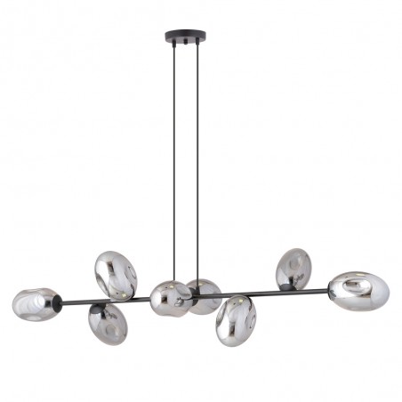 Lampe de plafond Bimala Graphite (8 lumieres)