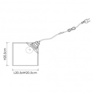 Lampe á poser Davos