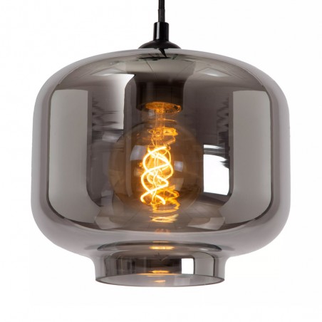 Lampe de suspension Medine Fumee (3 lumieres)