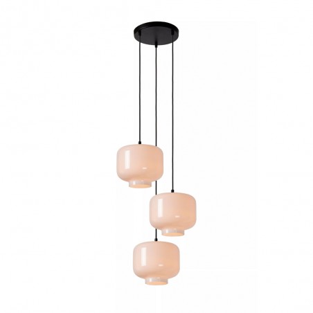 Lampe de suspension Medine Opal (3 lumieres)