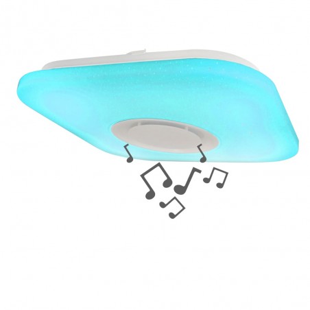 Plafonnier LED RVB avec haut-parleur Grela (36W)