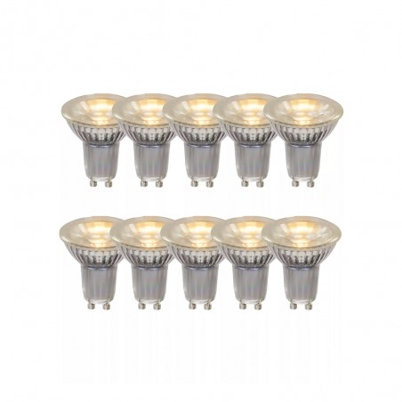 Lot x 10 ampoules LED GU10 MR16 (5W)