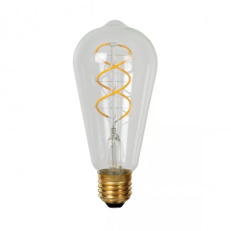 Ampoule à filament LED E27 Transparent ST64 (4,9W)