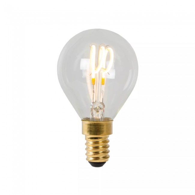 Ampoule à filament LED E14 Transparent P45 (3W)