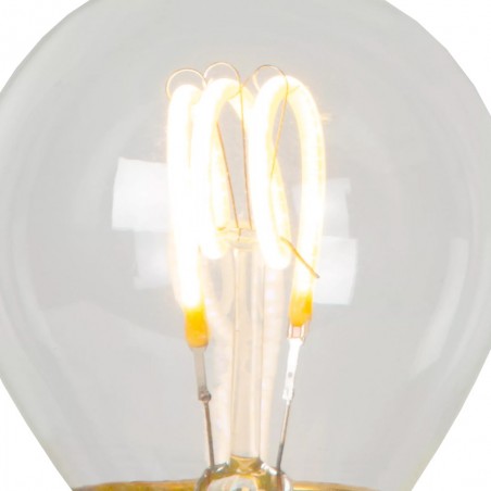 Ampoule filament LED E27 Transparent G45 (3W)