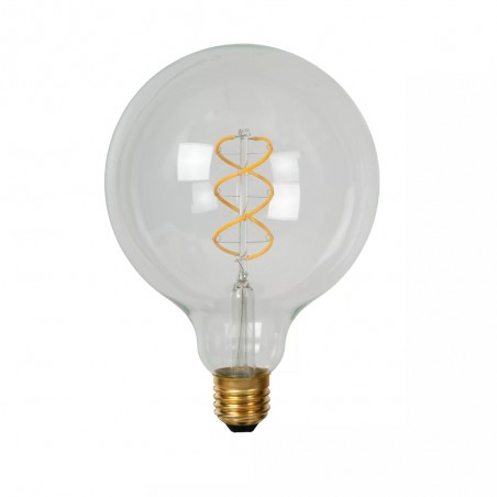 Ampoule à filament LED E27 Transparent Dimmable G125 II (4,9W)