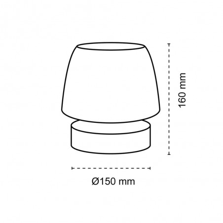 Lampe de table rechargeable LED Small (3W)