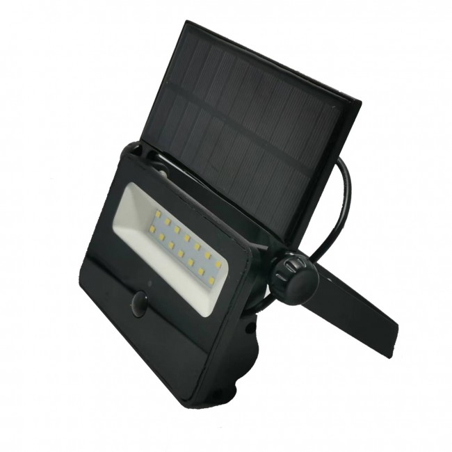 Projecteur solaire LED extérieur détecteur mouvement Telia (8W)