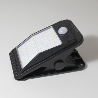 Applique solaire LED avec détecteur de mouvement Clip (3W)