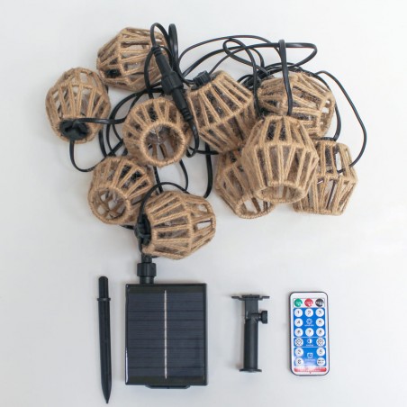 Guirlande solaire extérieure à LED Etna (5W)