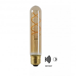 Ampoule à filament LED crépusculaire E27 Ambre T32 (4W)