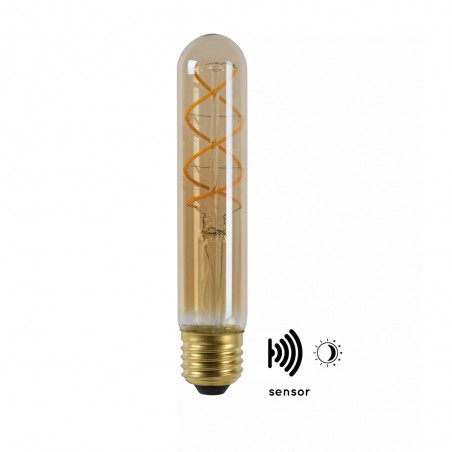 Ampoule à filament LED crépusculaire E27 Ambre T32 (4W)