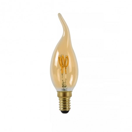 Ampoule à filament LED E14 Ambre CT35 (3W)