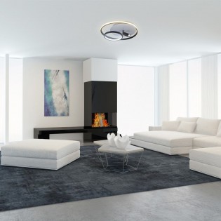Plafónnier LED Garona (64W+7W)