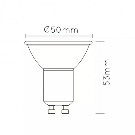 Ampoule LED GU10 MR16 (5W)
