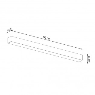 Plafónnier LED Pinne (25W)