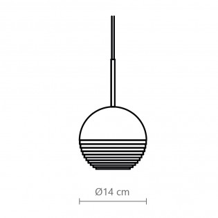 Lampe de suspension Terra
