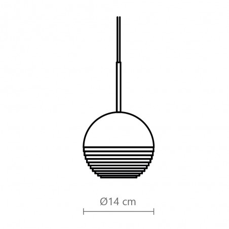 Lampe de suspension Terra
