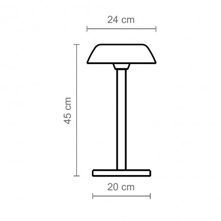 Lampe á poser Sarria L