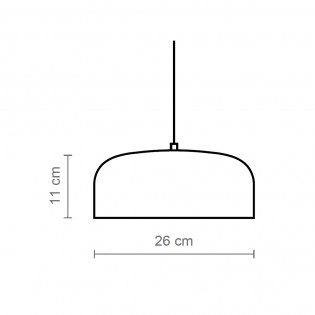 Lampe de suspension Born 26