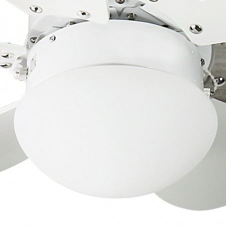 Remplacement abat-jour verre ventilateur Orion