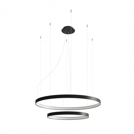 Lampe a suspension LED Rio Noir (80W)