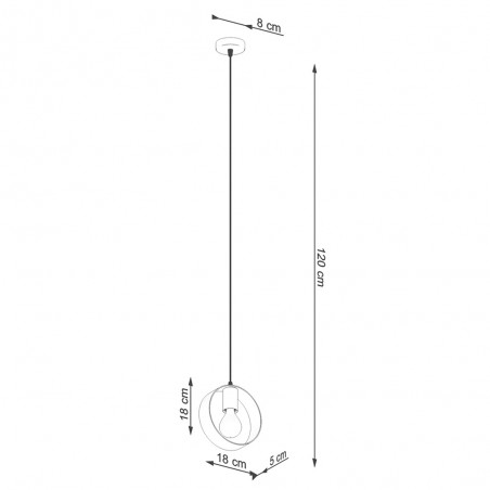 Lampe a suspension Titran