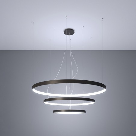 Lampe a suspension LED Rio Noir (150W)