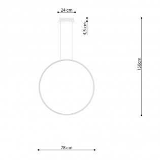 Lampe a suspension LED Rio (50W) II