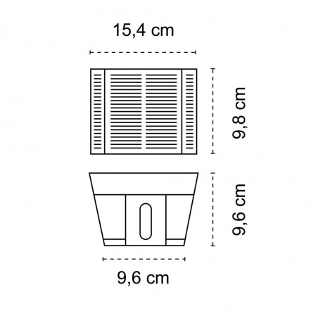 Applique solaire LED avec capteur Alero 3000K (2,7W)